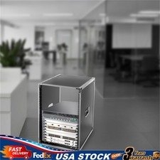Rolling 16U Network Rack Open Frame Server Rack Audio Studio Video Enclosure New