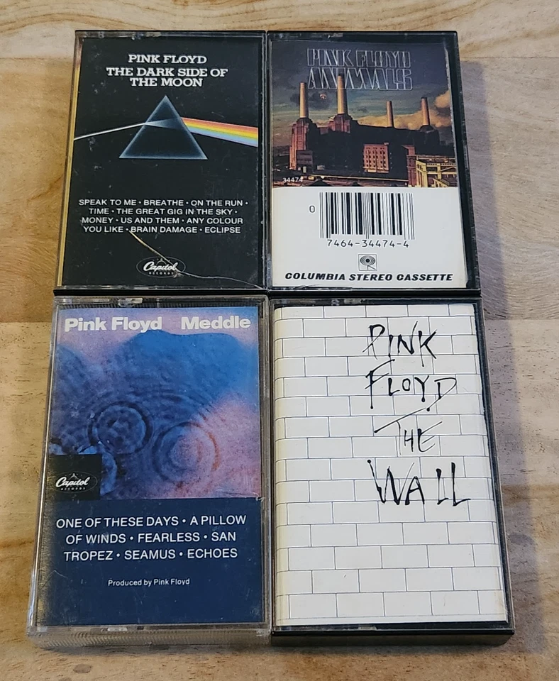 Pink Floyd Vintage Cassette Collection LOT (x16) - Image 4 of 4