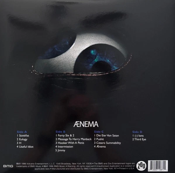 TOOL Ænima Aenima Double LP Vinyl 2LP New Sealed - Image 2 of 2