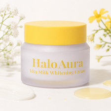 Crema de leche hidratante blanqueadora O21 Halo Aura Vita 50 g
