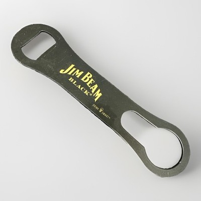 Vintage Jim Beam Black Bourbon Bartender Bottle Opener