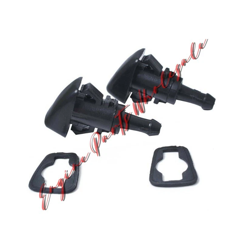 5113049AA 2 PIEZAS Lavadora de boquilla de pulverización de parabrisas para CHRYSLER JEEP DODGE RAM Foto 2 de 4