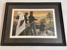 Civil War Print "Signals from Little Round Top" 253/1000 LE Don Stivers Signed