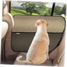 2PCS Car Door Protector for Dogs Pet Car Cover-Waterproof Scratchproof Cream