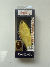 Daiwa x A Bathing Ape  A Fishing Ape 74mm 18g Lure VIB 107S Yellow Camo From JP