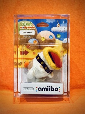 Yarn Poochy Amiibo EXCELLENT CONDITION - COLLECTOR FRIENDLY Yoshi's Woolly World
