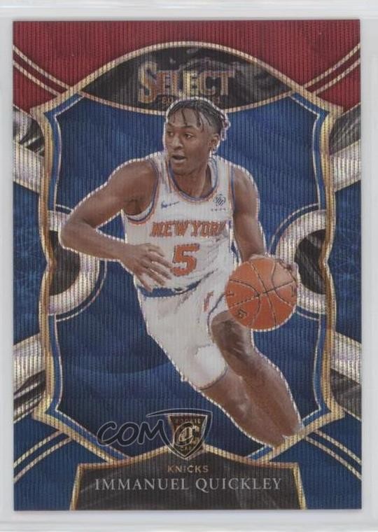 2020-21 Panini Select Concourse Tri-Color Prizm Immanuel Quickley #85 5ya