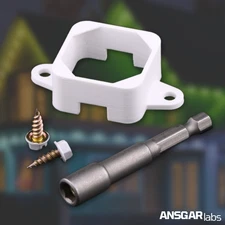 Mounting Brackets & Screws for Govee Lights (vers. 1 and 2, Elite) (H705, H805)