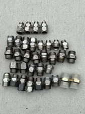 Lot Of 32 Pieces Mixed Style SSP Stainless Steel  Fittings Comes As Shown
