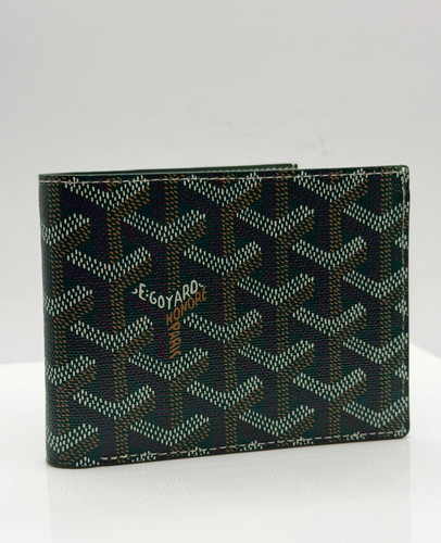 Goyard Victoire Wallet Green Pre-Owned *Mint*