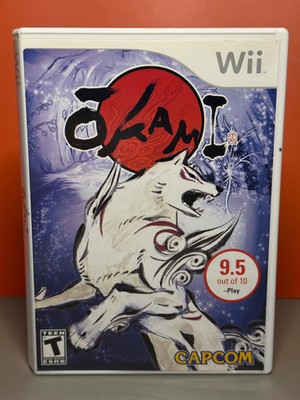 Okami (Nintendo Wii, 2008) CIB w/Manual Tested And Working