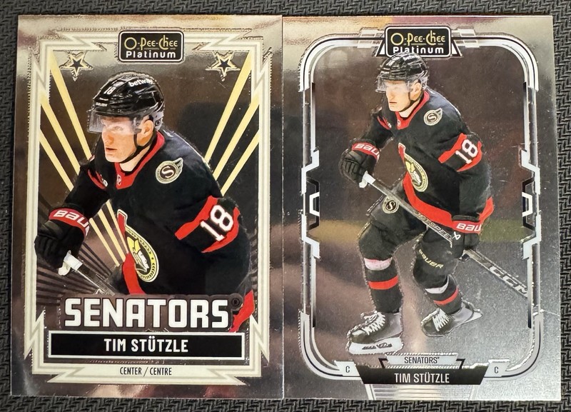 2025-26 NHL O-Pee-Chee Platinum - Tim Stutzle OTT “Retro” Insert 💎🔥