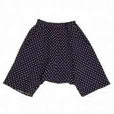COMME des GARCONS Fulling Wool Dot Dropped Crotch Pants Size SS K-112078 