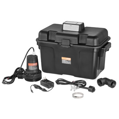 #ad Basement Emergency Back Up Sump Pump Backup Sump Pump System 2000GPH 0.17 HP $149.99