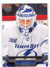 Anders Lindback 2013 Tampa Bay Lightning Card