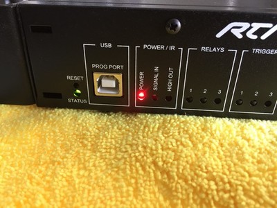 RTI XP-6S Control Processor & RM-433 RF Receiver/Connector