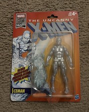 ICEMAN Marvel Legends Uncanny X-Men 80 Years Retro Card 6  Figure Hasbro