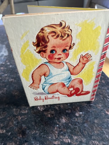 Bye Baby Wimpelkette — Papierpuppe & Geschichtenbuch—421925—ungeschnitten—1952 - Bild 2 von 17