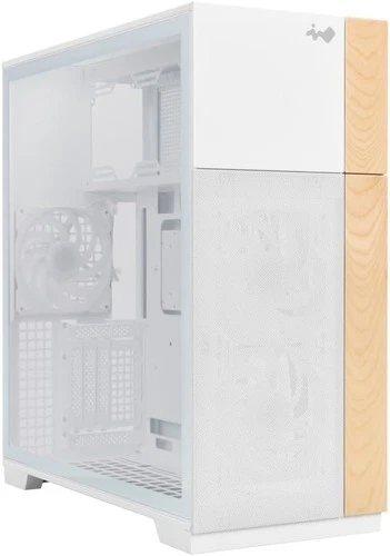 InWin F5 White E-ATX Tempered Glass Full Tower Computer Case