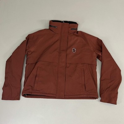 SAMSHIELD Lina Equestrian Winter Rain Coat Waterproof Women's Sz S Chestnut