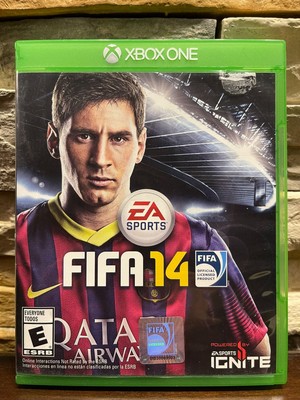 FIFA 14 EA SPORTS IT JUST GOT REAL IGNITE USED XBOX ONE USED DISC GAME NO MANUAL