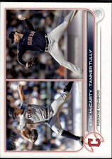 Kirk McCarty / Tanner Tully 2022 Topps Update Cleveland Guardians Rookie #US78