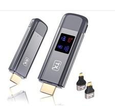 TTQ  Wireless HDMI Transmitter Receiver Kit  1080P 2,4 5G  100 Ft Range 102
