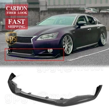 For Lexus GS350 GS450h F-Sport 2013-2015 Carbon Fiber Front Bumper Lip Splitter