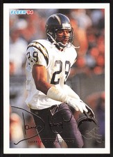 Darren Carrington, 1994 Fleer, #399, San Diego Chargers,