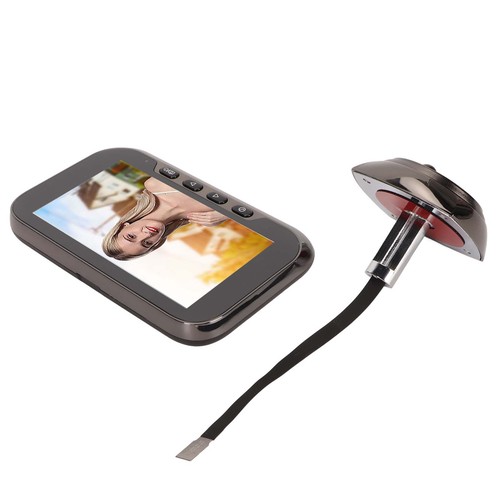 4.5in Smart Peephole Camera 1080P HD Digital Doorbell Video Viewer Mobile De NEW - Afbeelding 10 van 12