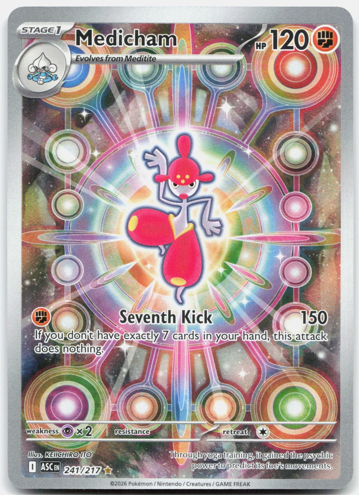 Medicham Holofoil [ASC - 241/217]NM