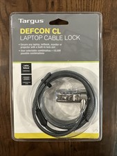 TARGUS Defcon CL Combination Lock Laptop Computer CABLE LOCK PA410U1 - NEW