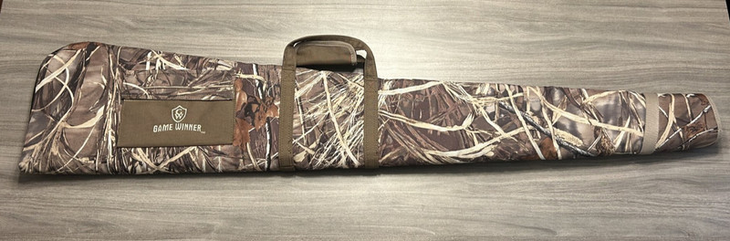 NEW Game Winner Camo Soft Rifle Case with Side Pouch + Shoulder strap