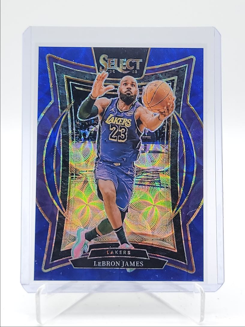 LEBRON JAMES 2024-25 SELECT CONCOURSE BLUE SCOPE LAKERS /249 Q3599