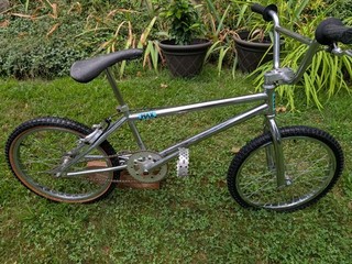 90s BMX bike S&M Holmes XL frame GT Fork Profile Cranks DK stem Crupi cages