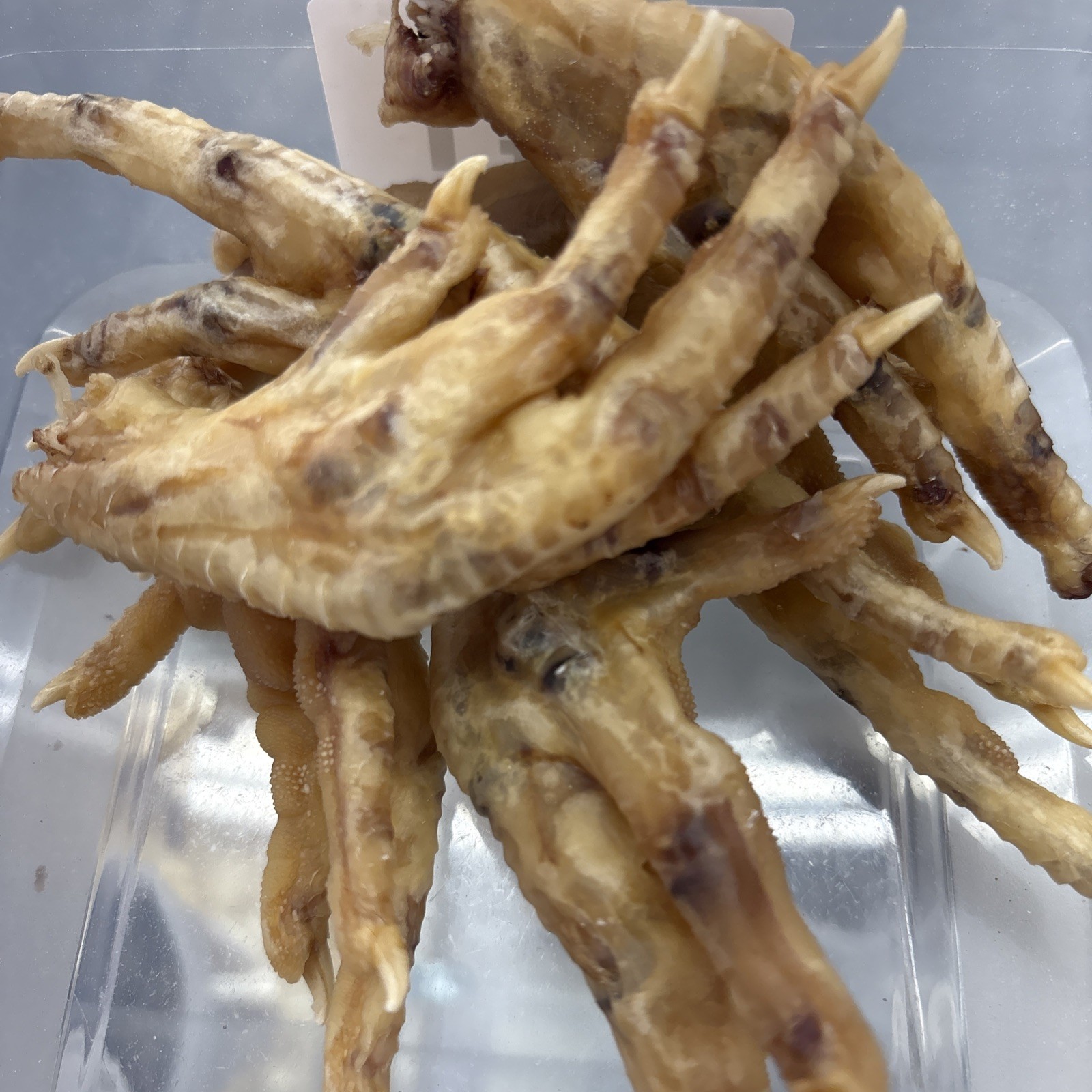 Chicken Feet Hard Crunchy dog treats