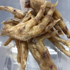 Chicken Feet Hard Crunchy dog treats