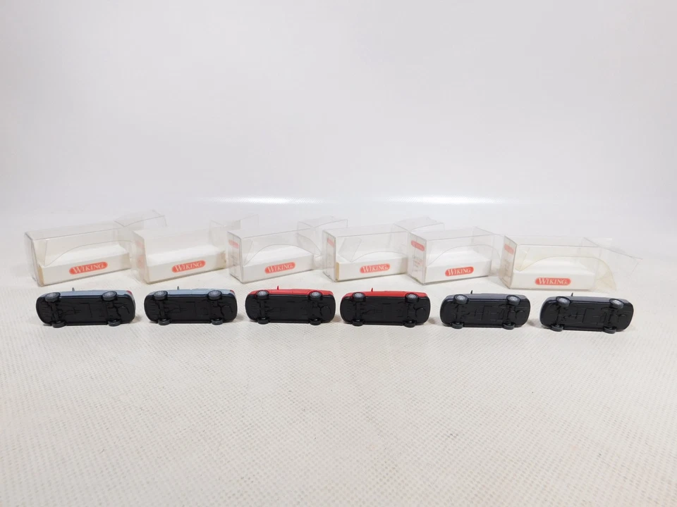 Audi A6 Avant 1:87 H0 6X PKW 130 02 23 130 03 23 Mint Box #EG725-0,5 - Immagine 3 di 4