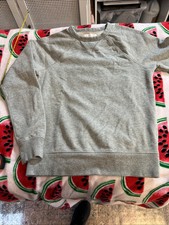 NEW Everlane The Classic French Terry Crew Neck Sweatshirt Heather Gray Size XXS
