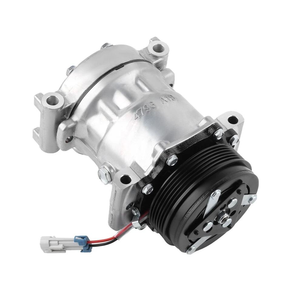 A/C Compressor W/ Clutch For GMC Sonoma Jimmy Savana Sierra 1500 2500 3500 Foto 3 de 4