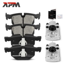 2x Bremssattel 4x Bremsbeläge Hinterachse für BMW 5er E60 6er Cabriolet E63 E64