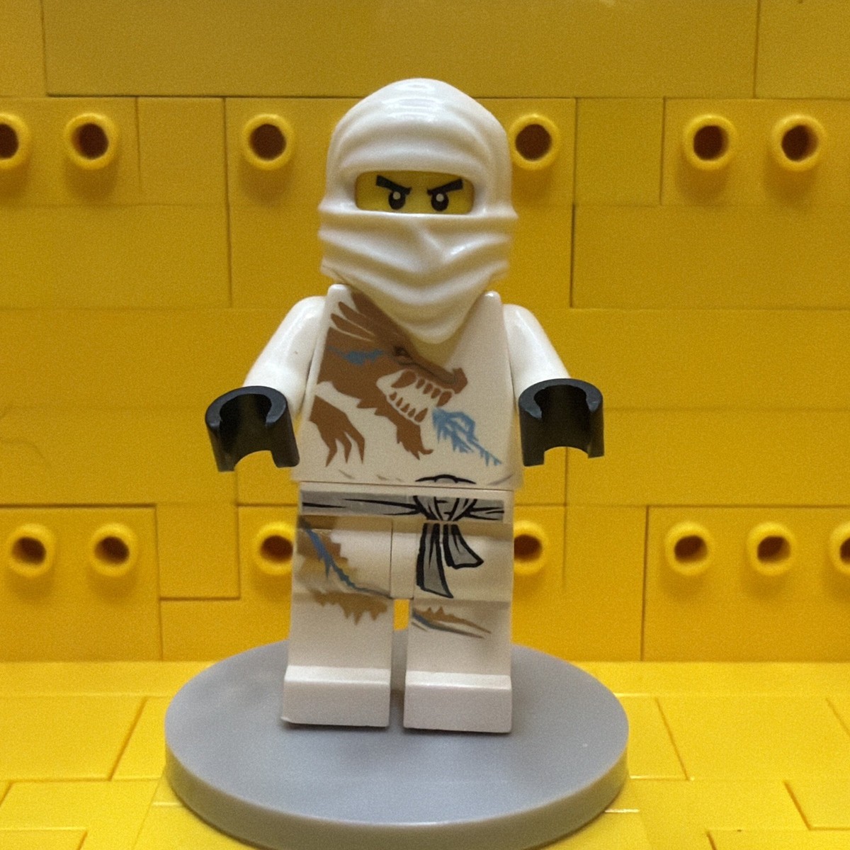 LEGO Ninjago Zane DX Minifigure White Dragon Suit njo0018 | eBay