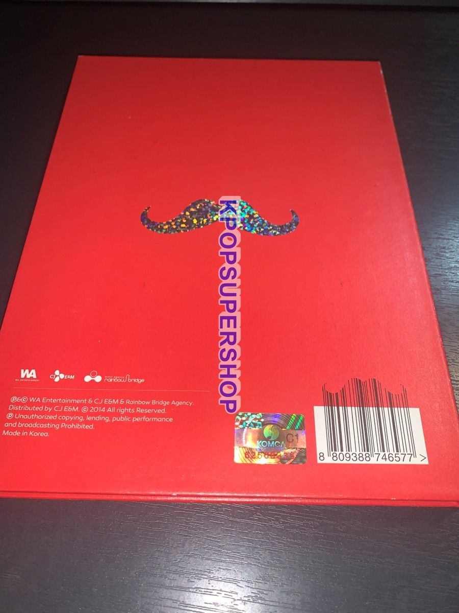 Mamamoo 1st Mini Album Hello Red Ver Autographed Signed CD