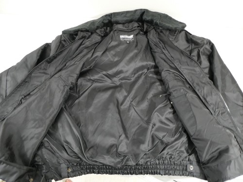 NWT SAFEGUARD PJ35 PATROL DUTY JACKET SIZE 5XL BLACK ZIP IN/OUT LINER BRASS P.D. - Picture 6 of 8