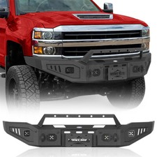 Steel Front Bumper W Winch Plate Fit 2015-2019 Chevy Silverado 2500hd 3500hd Steel Front Bumper W Winch Plate Fit 2015-2019 Chevy Silverado 2500hd 3500hd