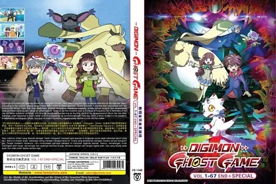 Digimon Ghost Game (VOL.1-67 End + Special) ~ All Region ~ English Subtitle~ DVD
