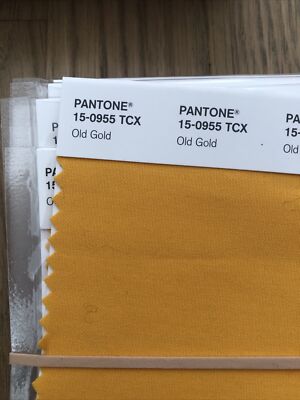 pantone cotton swatch old gold 15-0955 tcx | eBay