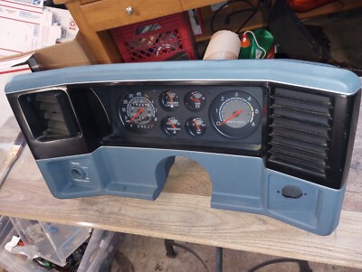 1981 - 87 Monte Carlo / El Camino Instrument Cluster With Tach / Tachometer