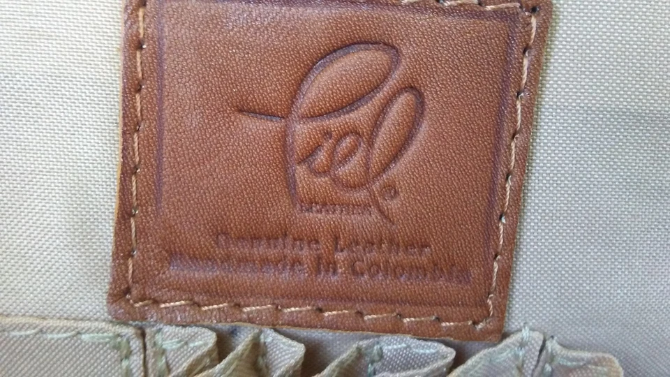 Bolso de Hombro Piel Colombia Cuero Mujer Viaje Vintage Marrón Foto 2 de 4