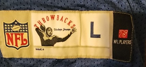 Baltimore Colts Johnny Unitas Jersey Men's Sz Large Reebok Vintage Collection - Picture 9 of 13